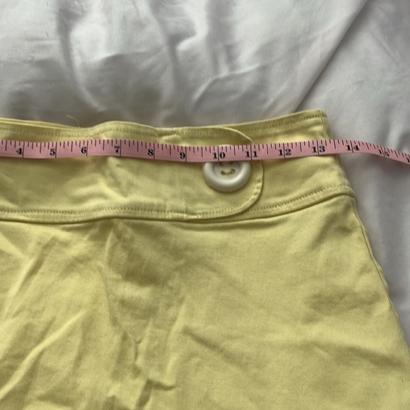 “Red Ox- Yellow Mini Skirt size 2” - Picture 4 of 5